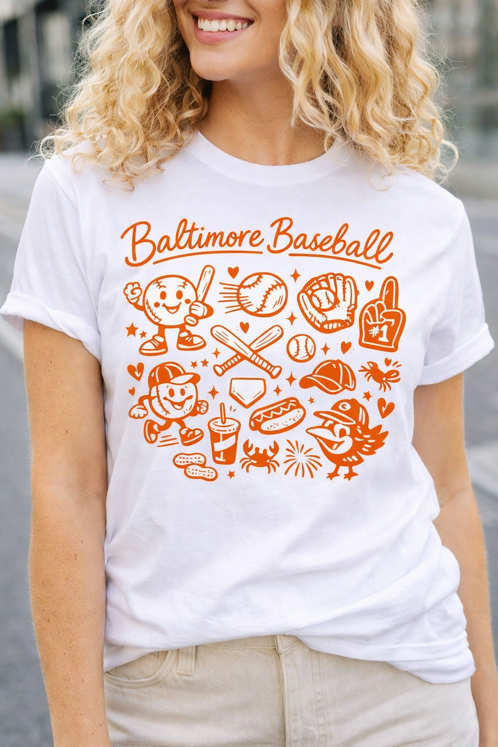 Baltimore Baseball Tee