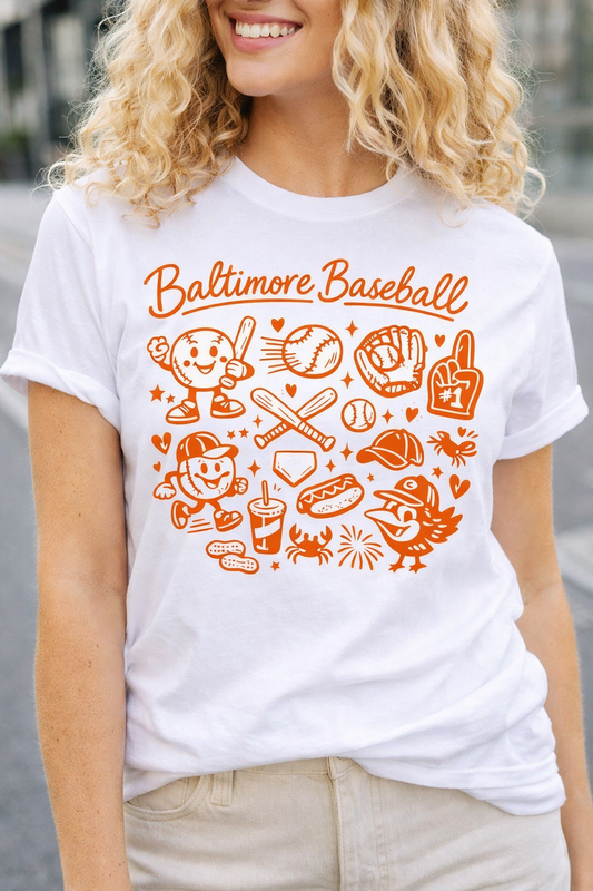 Baltimore Baseball Tee