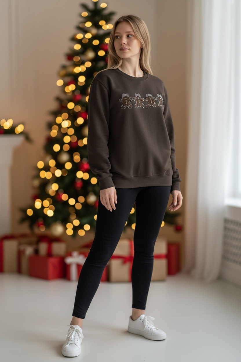 Gingerbread Crewneck
