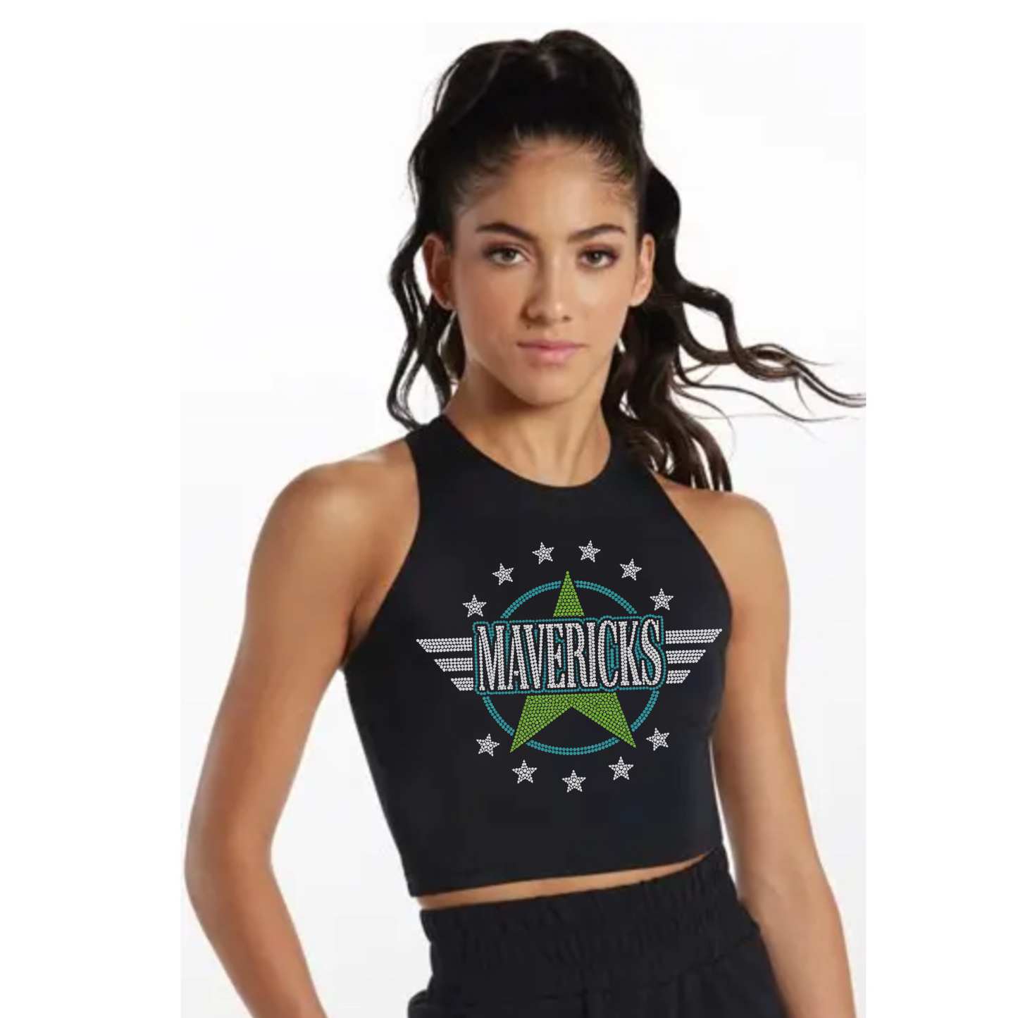 Mavericks Long Line Sports tank