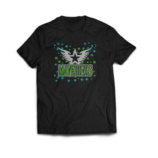 Mavericks Stars design Tshirt